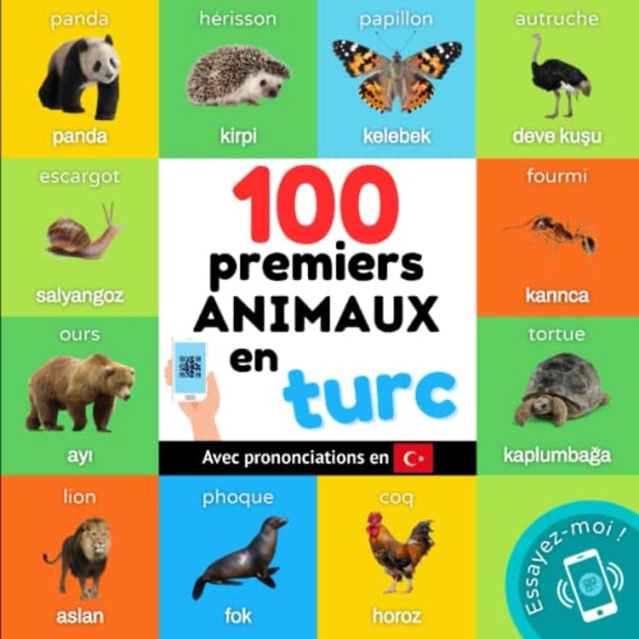 100 premiers animaux en turc