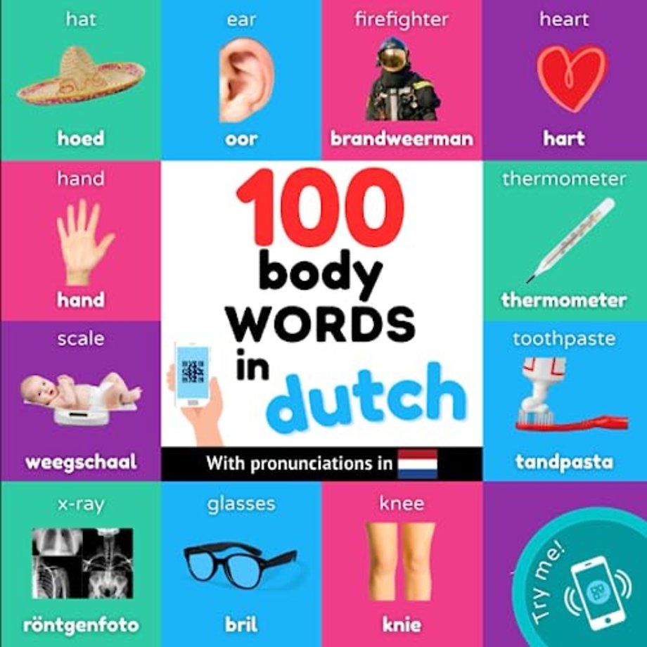 100 body words in dutch