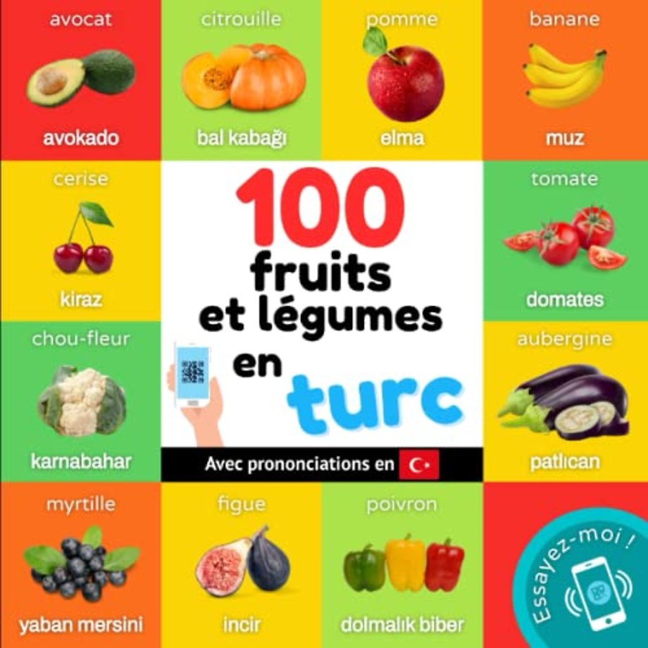 100 fruits et legumes en turc