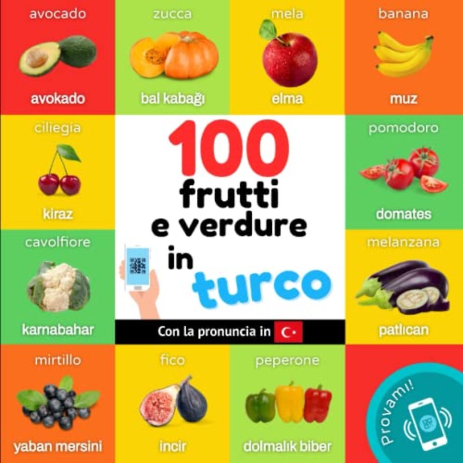 100 frutti e verdure in turco