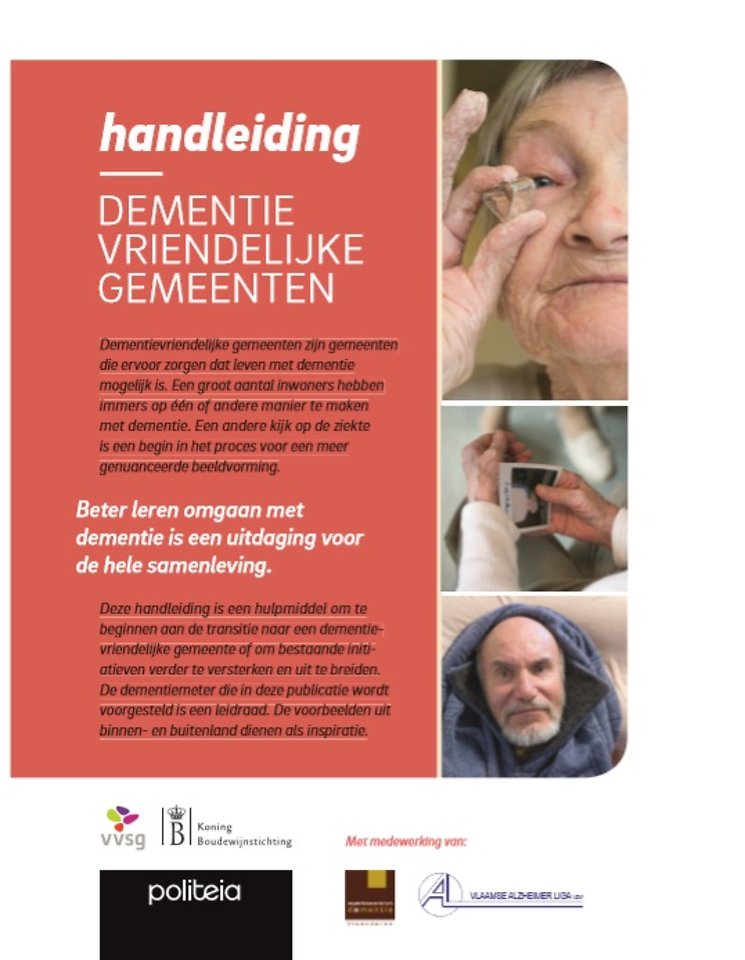 Handleiding dementievriendelijke gemeenten
