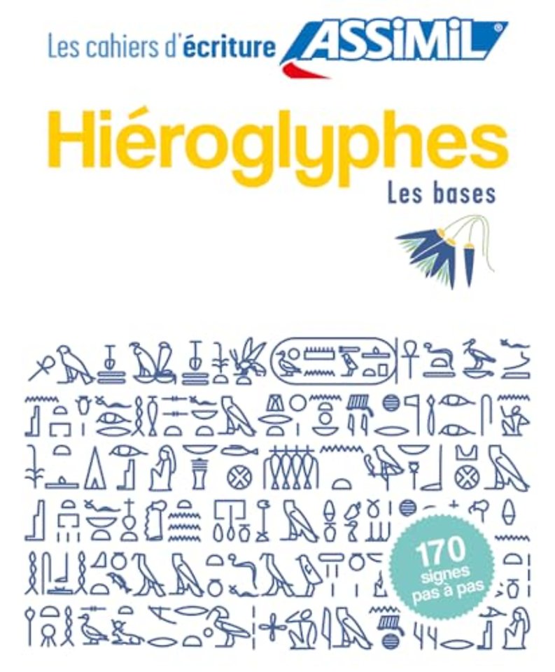 Cahier d'ecriture Hieroglyphes