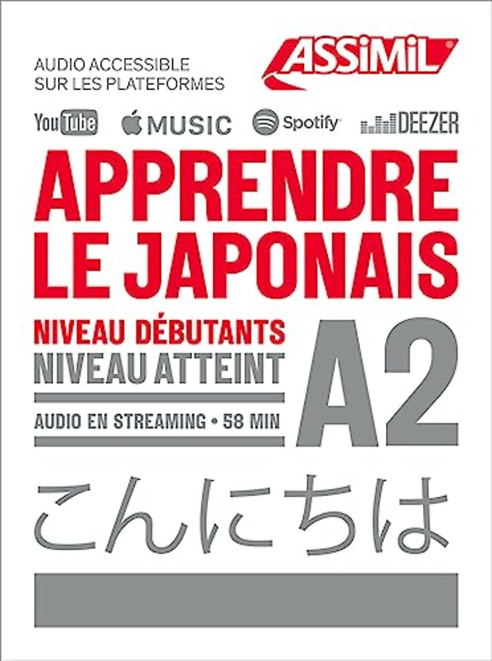Apprendre le Japonais Niveau A2
