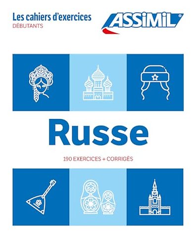 Cahier Exercices Russe Niveau Debutants