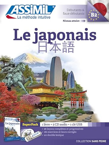 Le Japonais Superpack (Book + 4 CD audio + 1Mp3 USB)