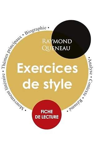 Fiche de lecture Exercices de style (Etude integrale)
