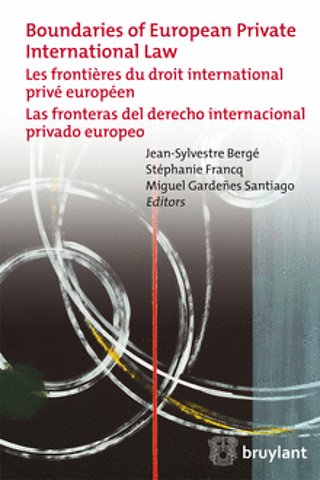 Boundaries of European private international law