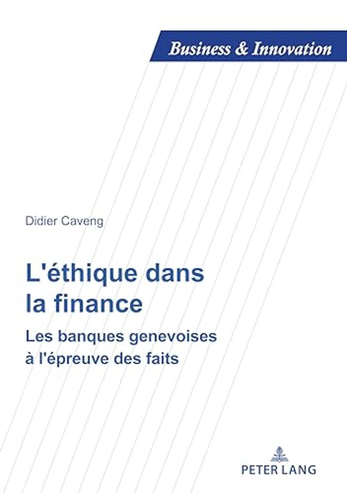 L'Ethique Dans La Finance