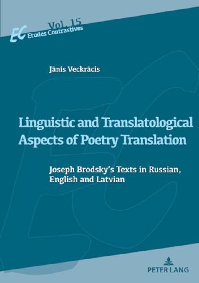 Linguistic and Translatological Aspects of Poetry Translation