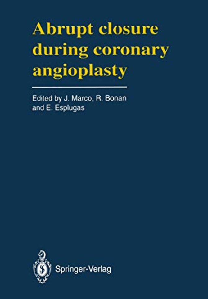 Abrupt Closure During Coronary Angioplasty