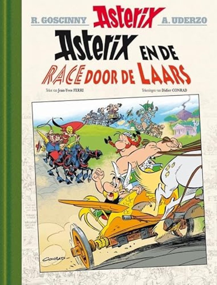 Asterix lu37. asterix en de race door de laars (luxe editie)