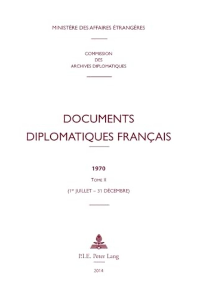 Documents Diplomatiques Francais