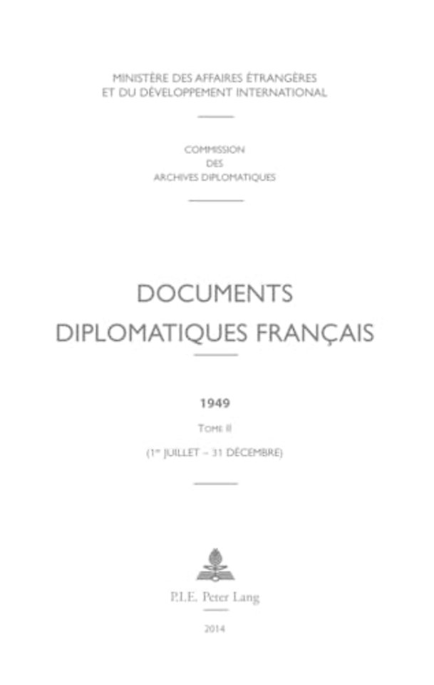 Documents Diplomatiques Francais