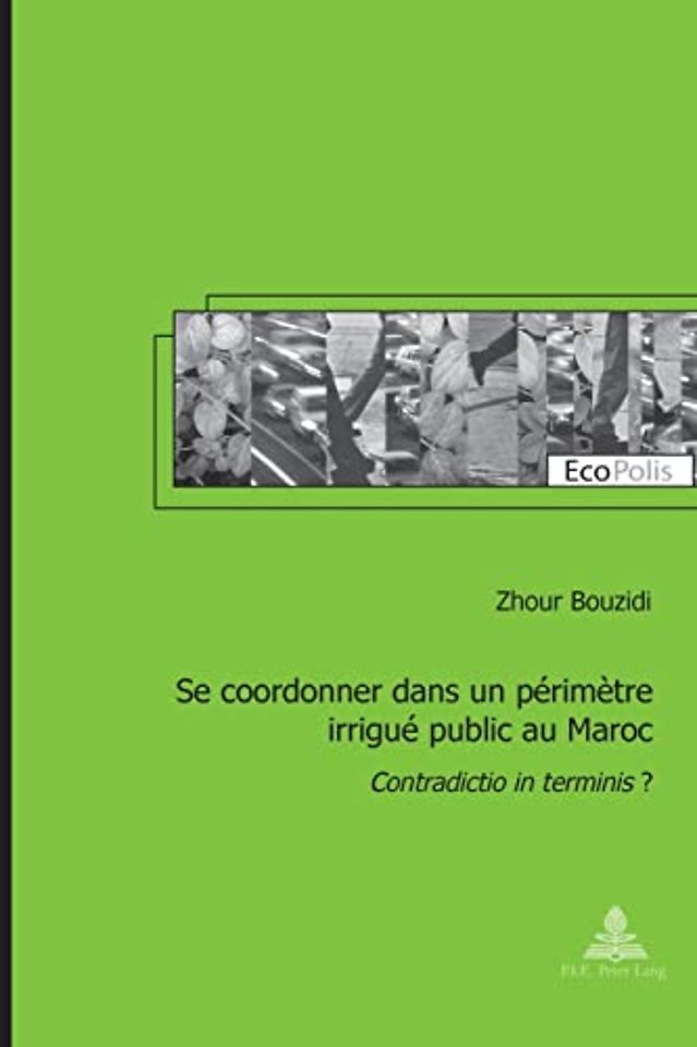 Se Coordonner Dans Un Perimetre Irrigue Public Au Maroc