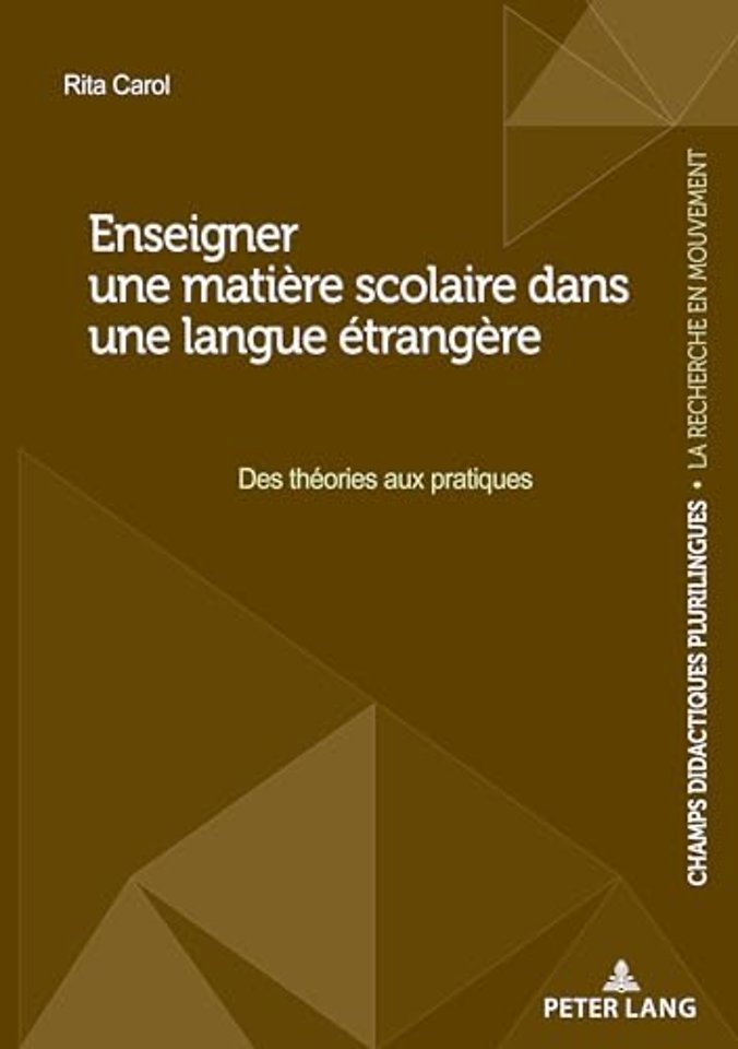 Enseigner une matiere scolaire dans une langue etrangere
