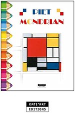 Piet mondrian coloring book