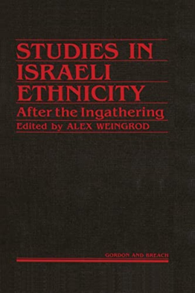 Studies Israeli Ethnicity