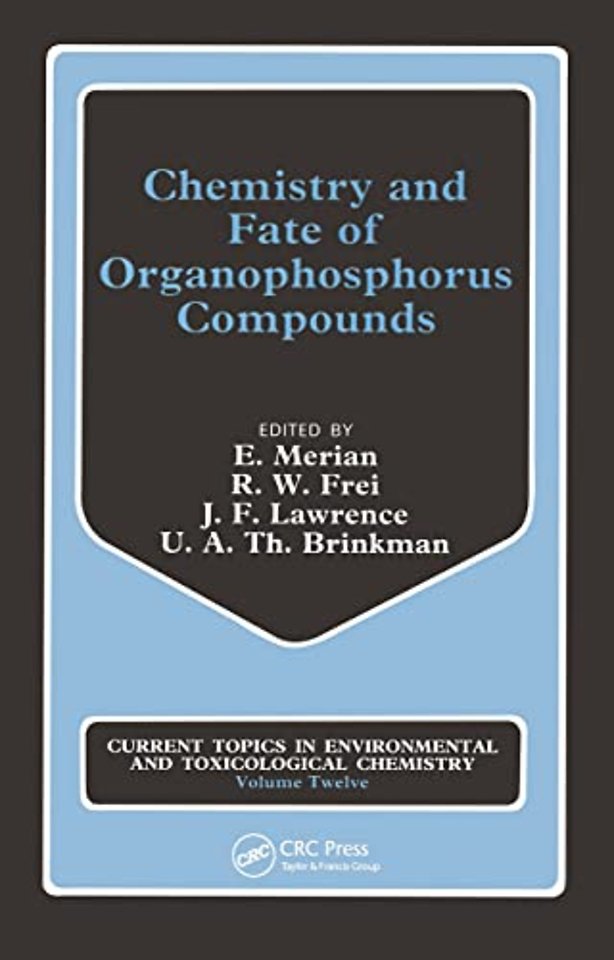 Chemistry Fate Organophosphor