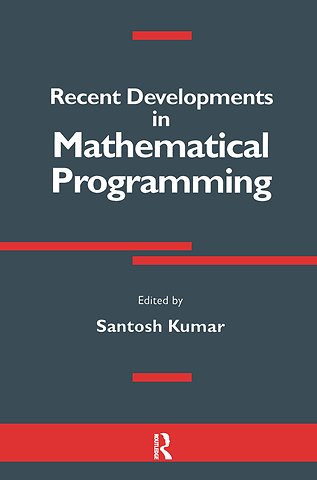 Recent Developments in Mathematical Programming