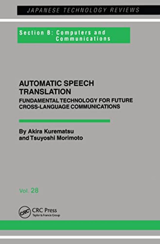 Automatic Speech Translation