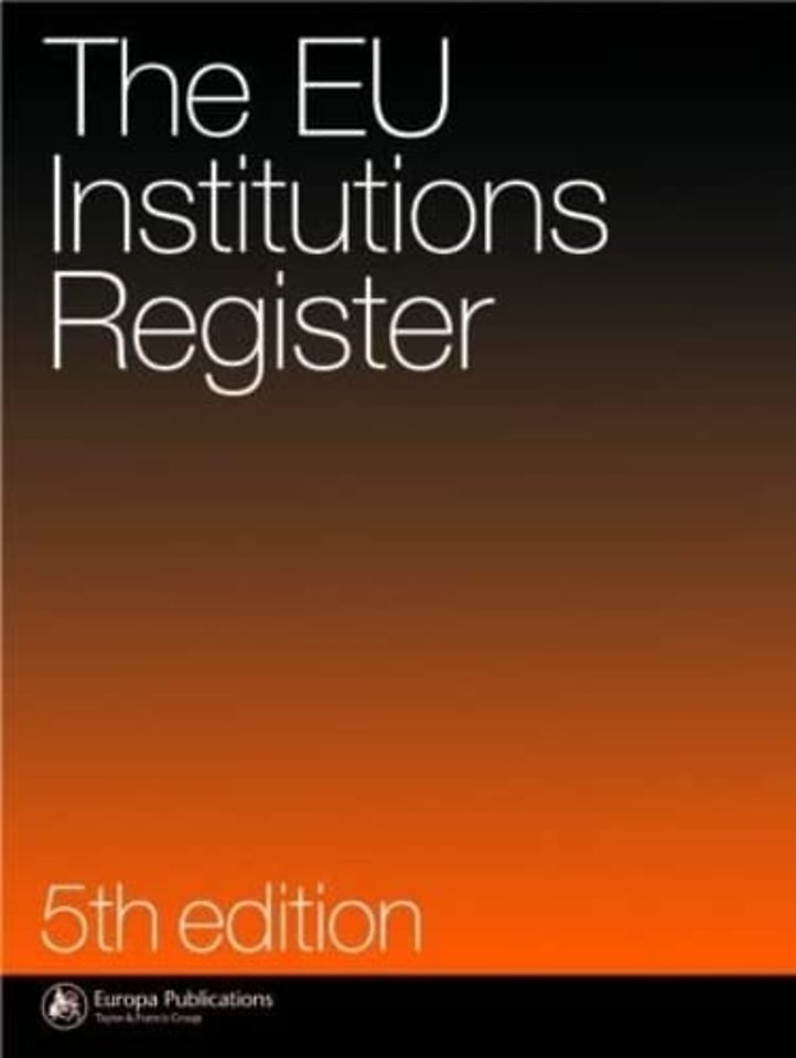 Eu Institutions Register