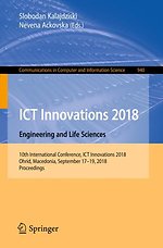 ICT Innovations 2018. Engineering and Life Sciences
