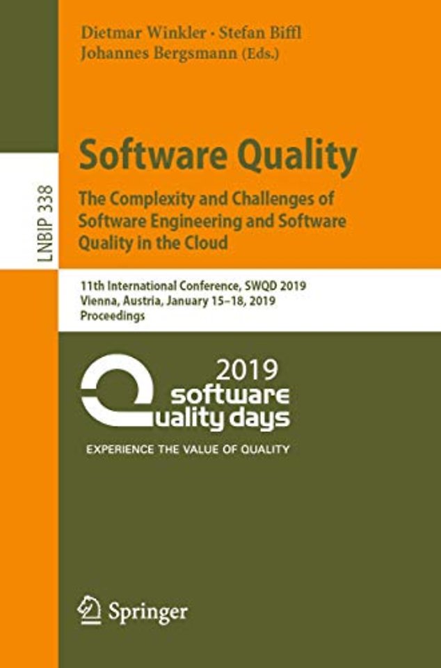 Software Quality: The Complexity and Challenges of Software Engineering and Software Quality in the Cloud