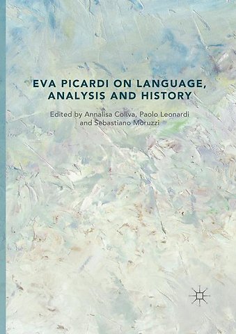 Eva Picardi on Language, Analysis and History