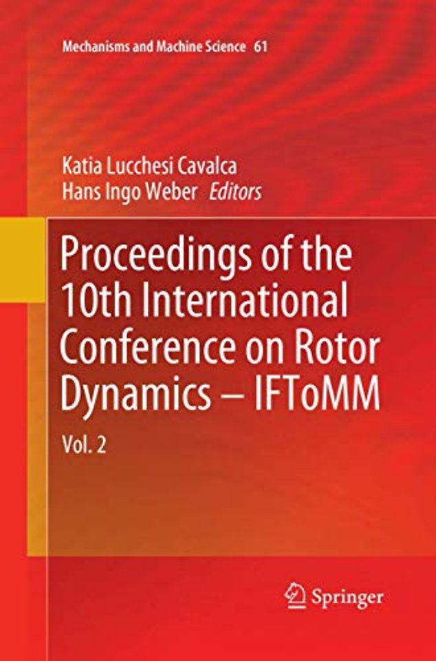 Proceedings of the 10th International Conference on Rotor Dynamics – IFToMM 