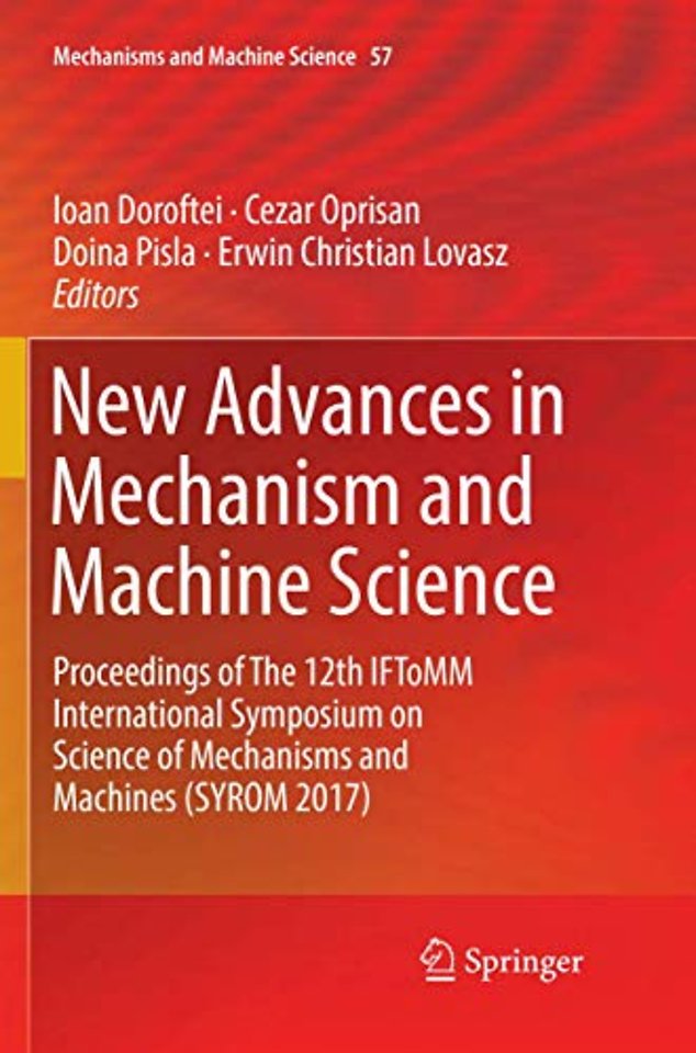 New Advances in Mechanism and Machine Science