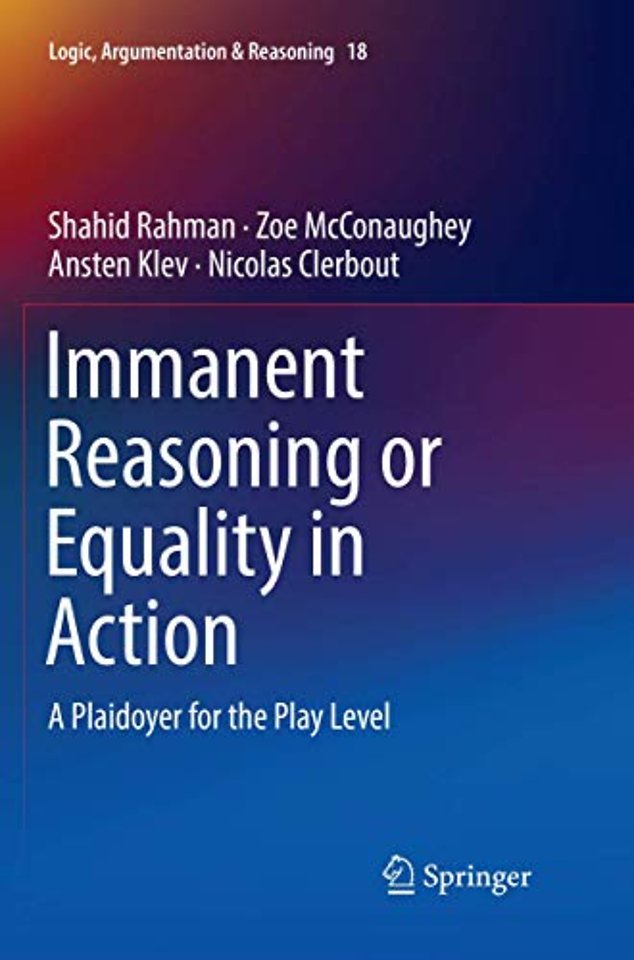 Immanent Reasoning or Equality in Action
