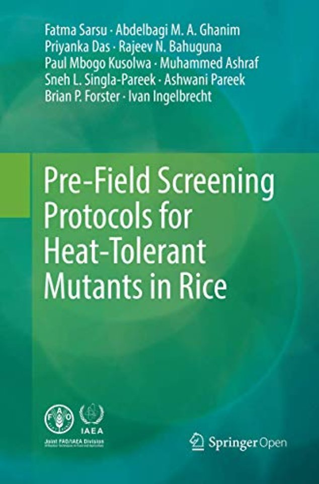 Pre-Field Screening Protocols for Heat-Tolerant Mutants in Rice