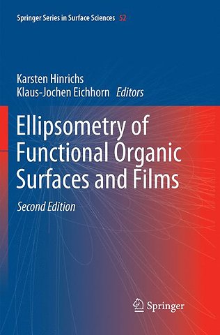 Ellipsometry of Functional Organic Surfaces and Films