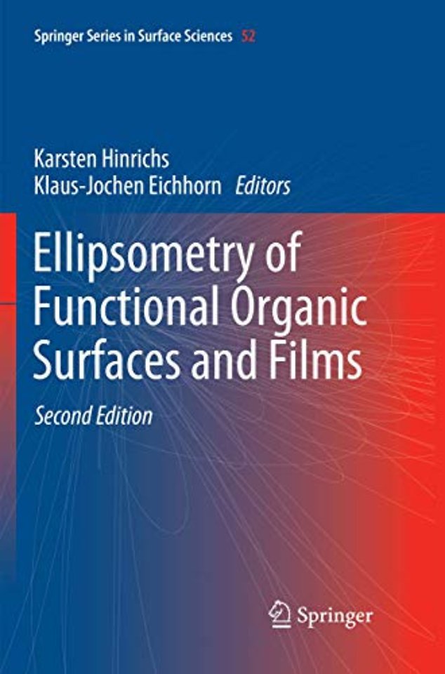 Ellipsometry of Functional Organic Surfaces and Films