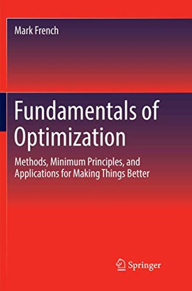 Fundamentals of Optimization