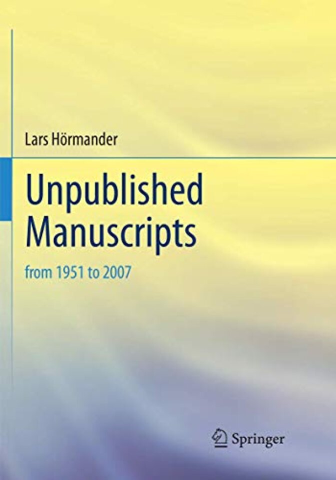 Unpublished Manuscripts 