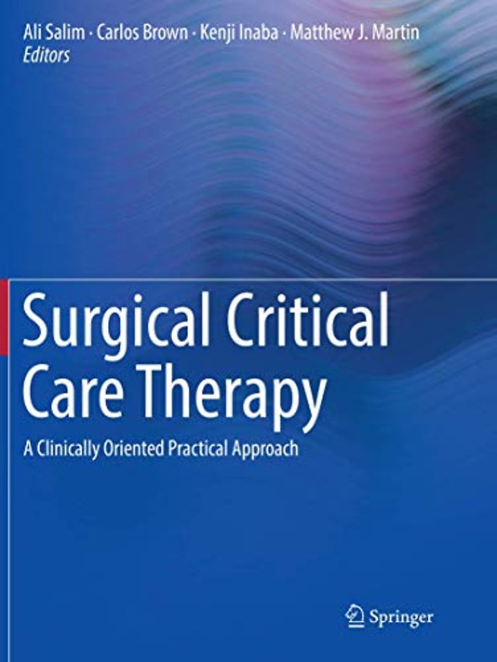 Surgical Critical Care Therapy 