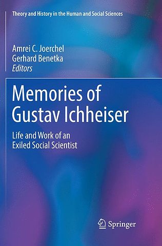 Memories of Gustav Ichheiser
