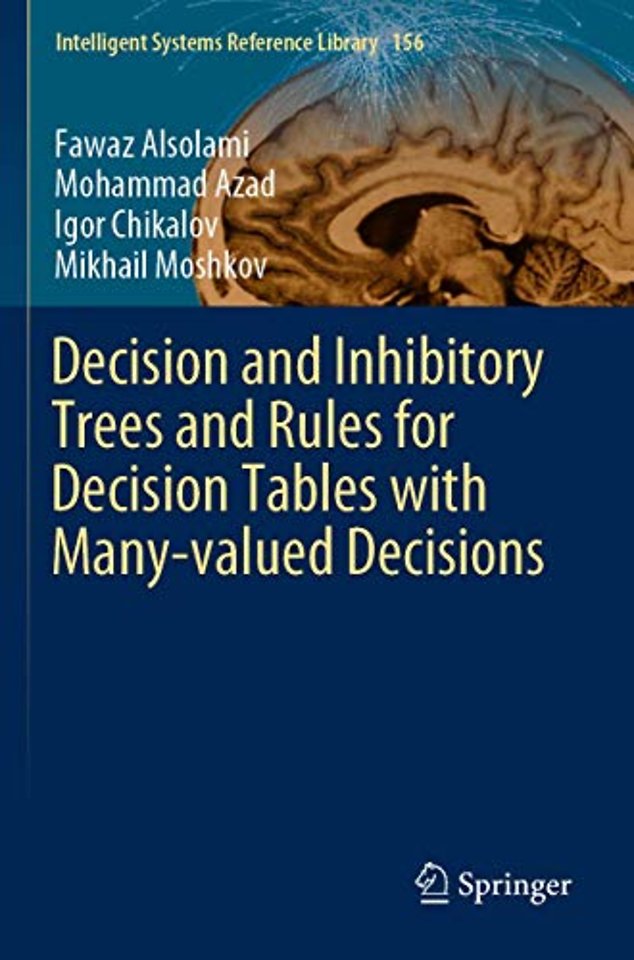 Decision and Inhibitory Trees and Rules for Decision Tables with Many-valued Decisions