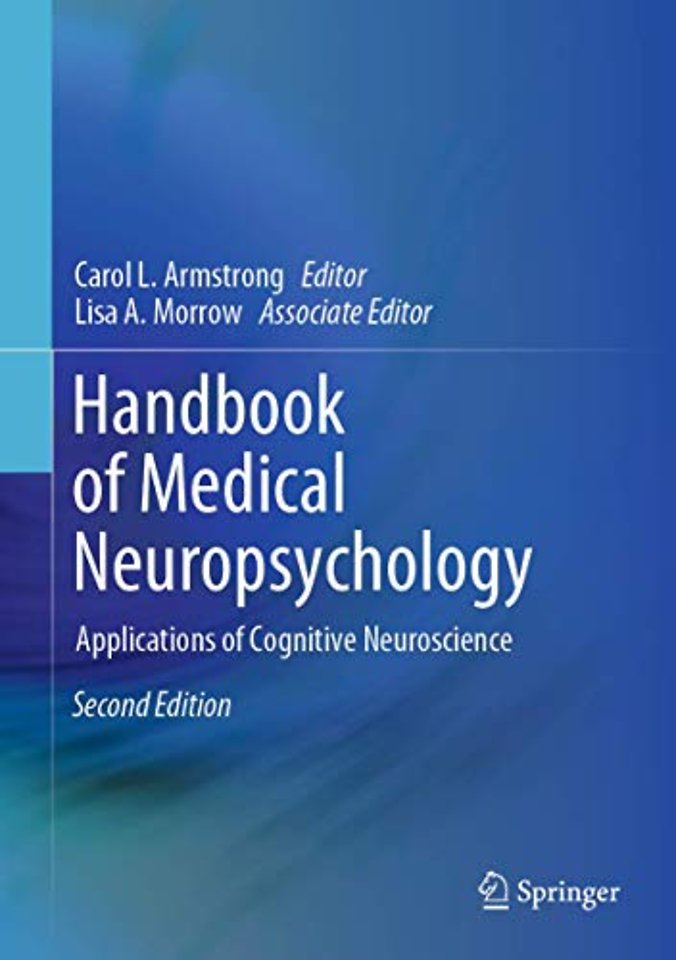 Handbook of Medical Neuropsychology