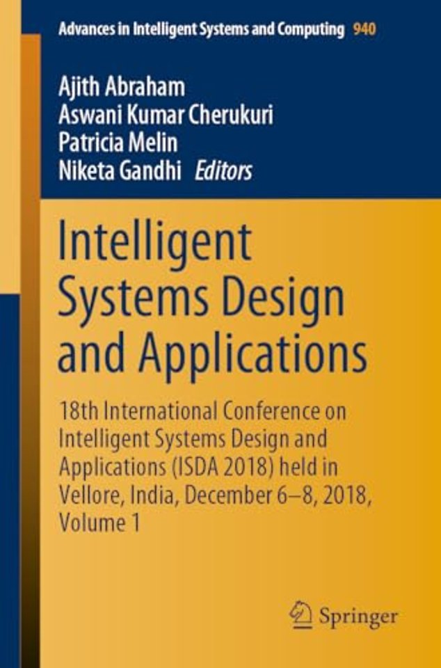 Intelligent Systems Design and Applications