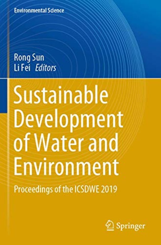 Sustainable Development of Water and Environment
