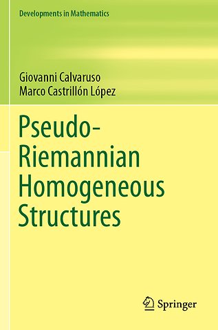 Pseudo-Riemannian Homogeneous Structures