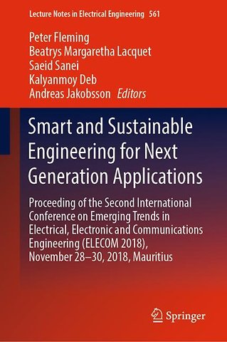 Smart and Sustainable Engineering for Next Generation Applications