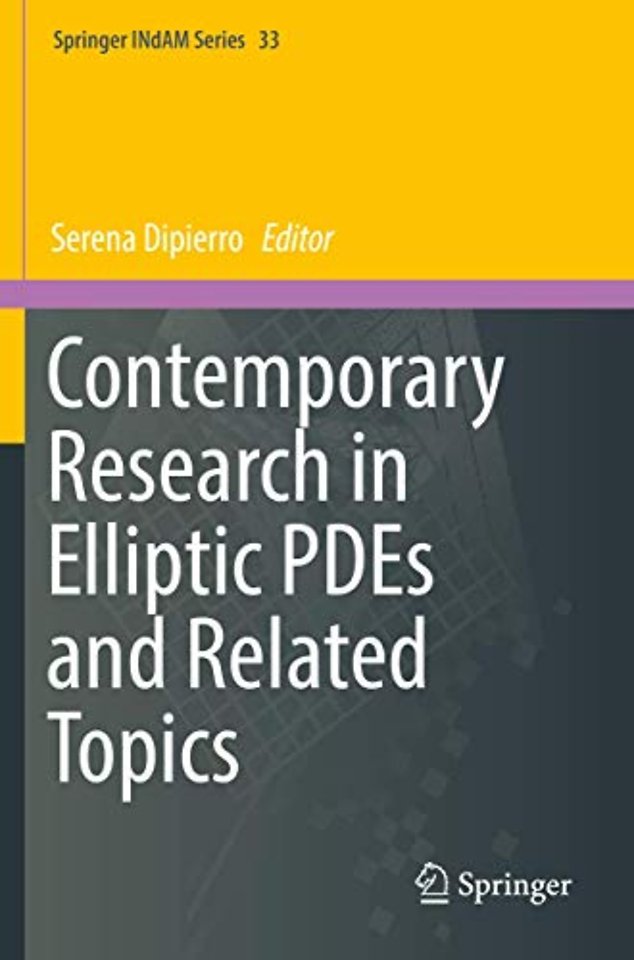 Contemporary Research in Elliptic PDEs and Related Topics