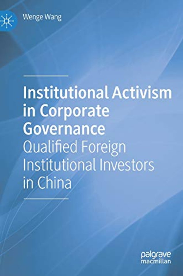 Institutional Activism in Corporate Governance