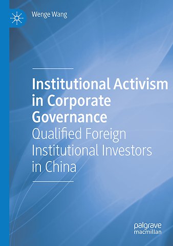 Institutional Activism in Corporate Governance