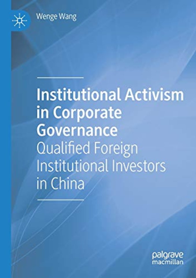 Institutional Activism in Corporate Governance