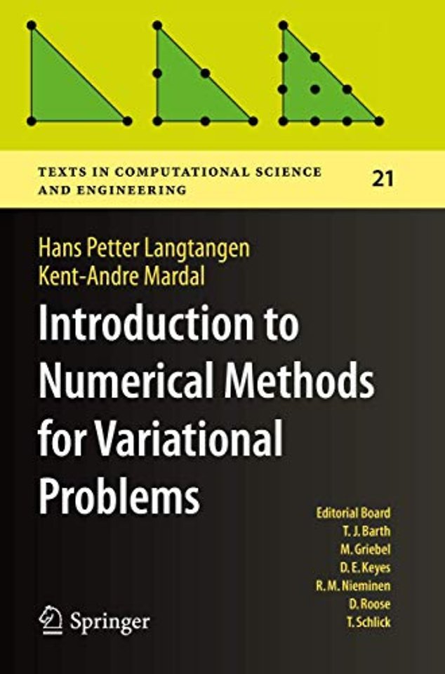 Introduction to Numerical Methods for Variational Problems