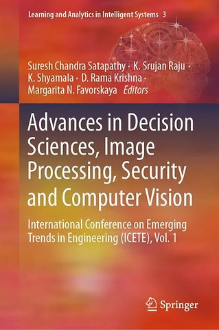 Advances in Decision Sciences, Image Processing, Security and Computer Vision